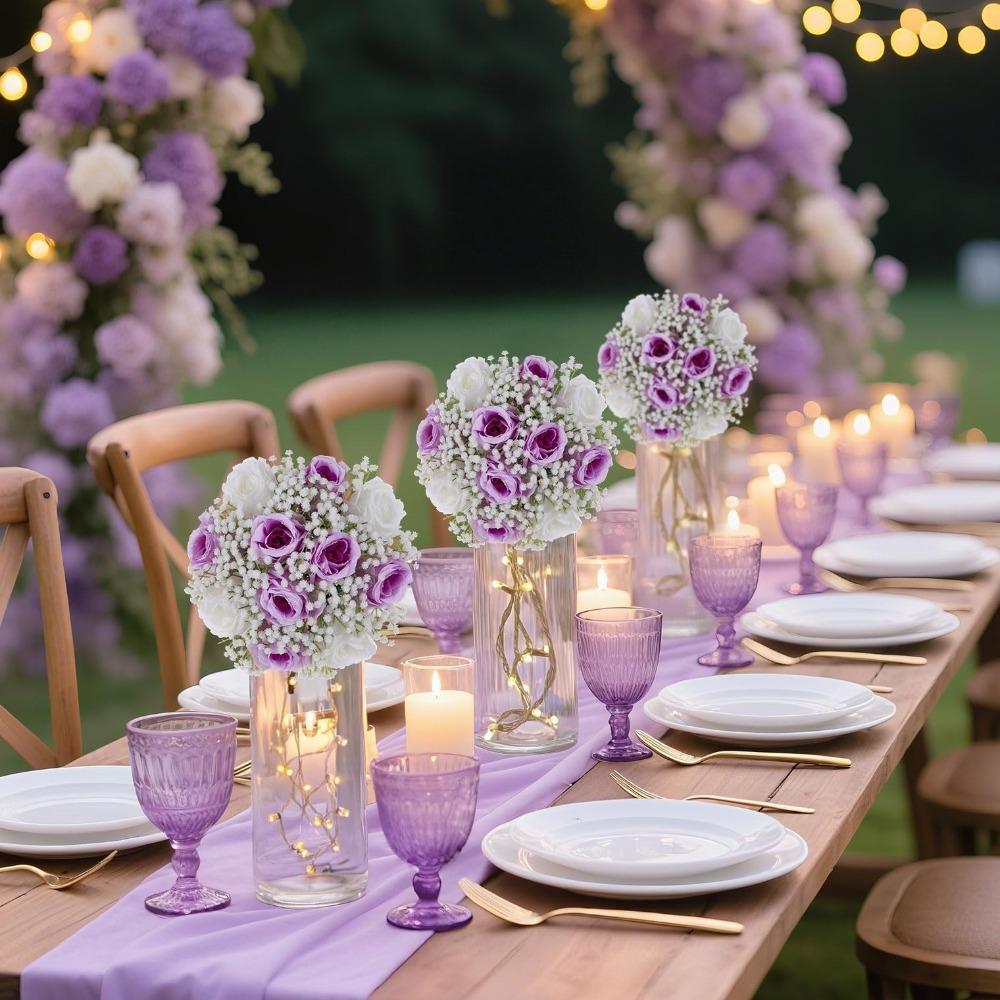 Collection of rose flower ball centerpieces 2pcs for wedding table party by IPOPU