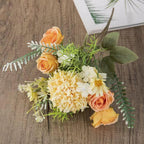 Artificial Dandelion Bouquet Set of 4 | 5 Colors for Wedding Home Party DIY Decor