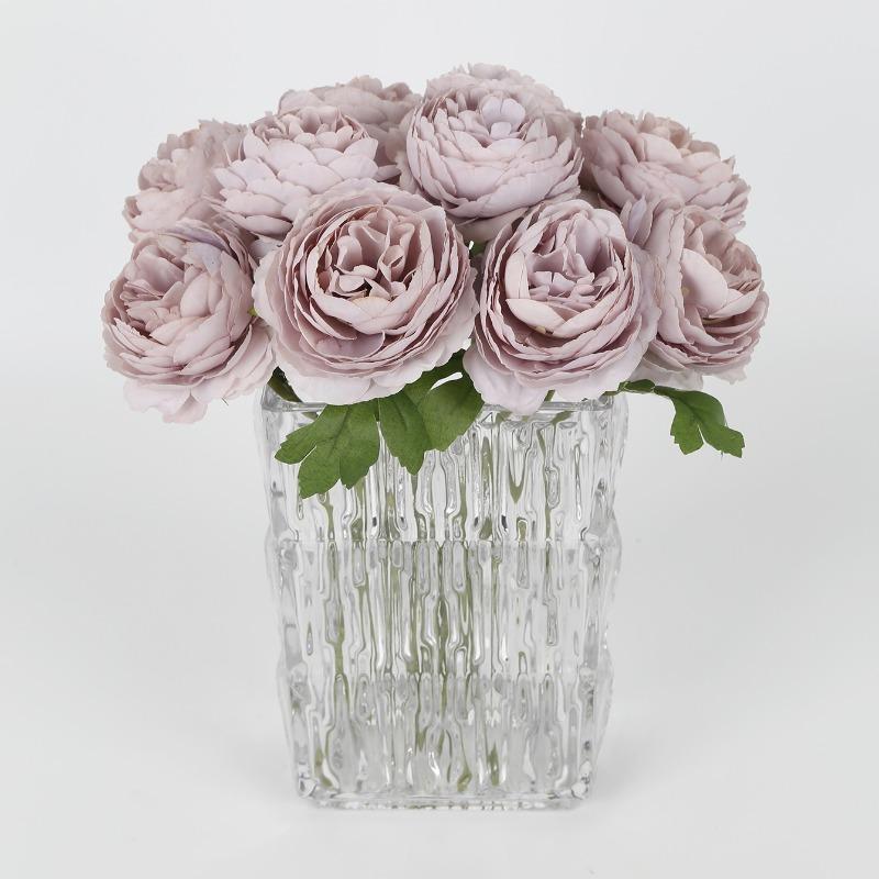 Rose bouquet 10pcs arranged for realistic faux roses by IPOPU