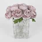 Rose bouquet 10pcs arranged for realistic faux roses by IPOPU