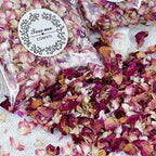 Artificial Rose Confetti Petals 10pcs | Wedding Aisle Table Scatter Valentine's Day Party Decor