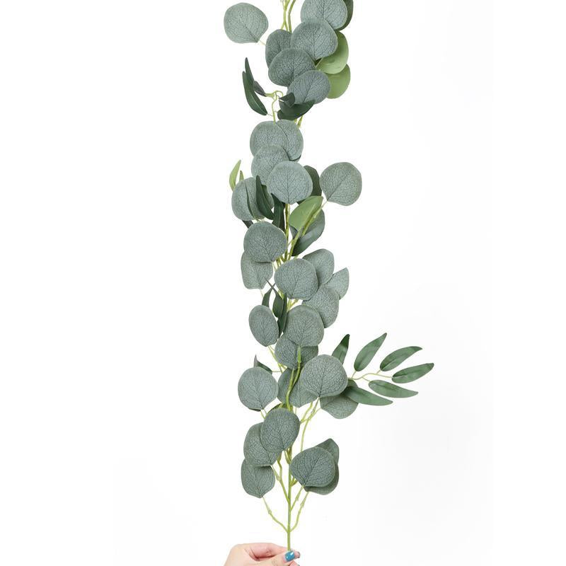 Artificial Eucalyptus and Willow Garland 6.5ft | Wedding Arch Backdrop Table Centerpiece & Home Decor Greenery