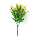 Artificial Eucalyptus and Lotus Decorative Flowers 4pcs | Wedding Flower Wall Home Garden & Party Decor in 7 Colors