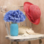 Artificial Hydrangea Flower Heads 10pcs | Wedding Centerpiece Bouquet Party & DIY Floral Decor in 11 Colors