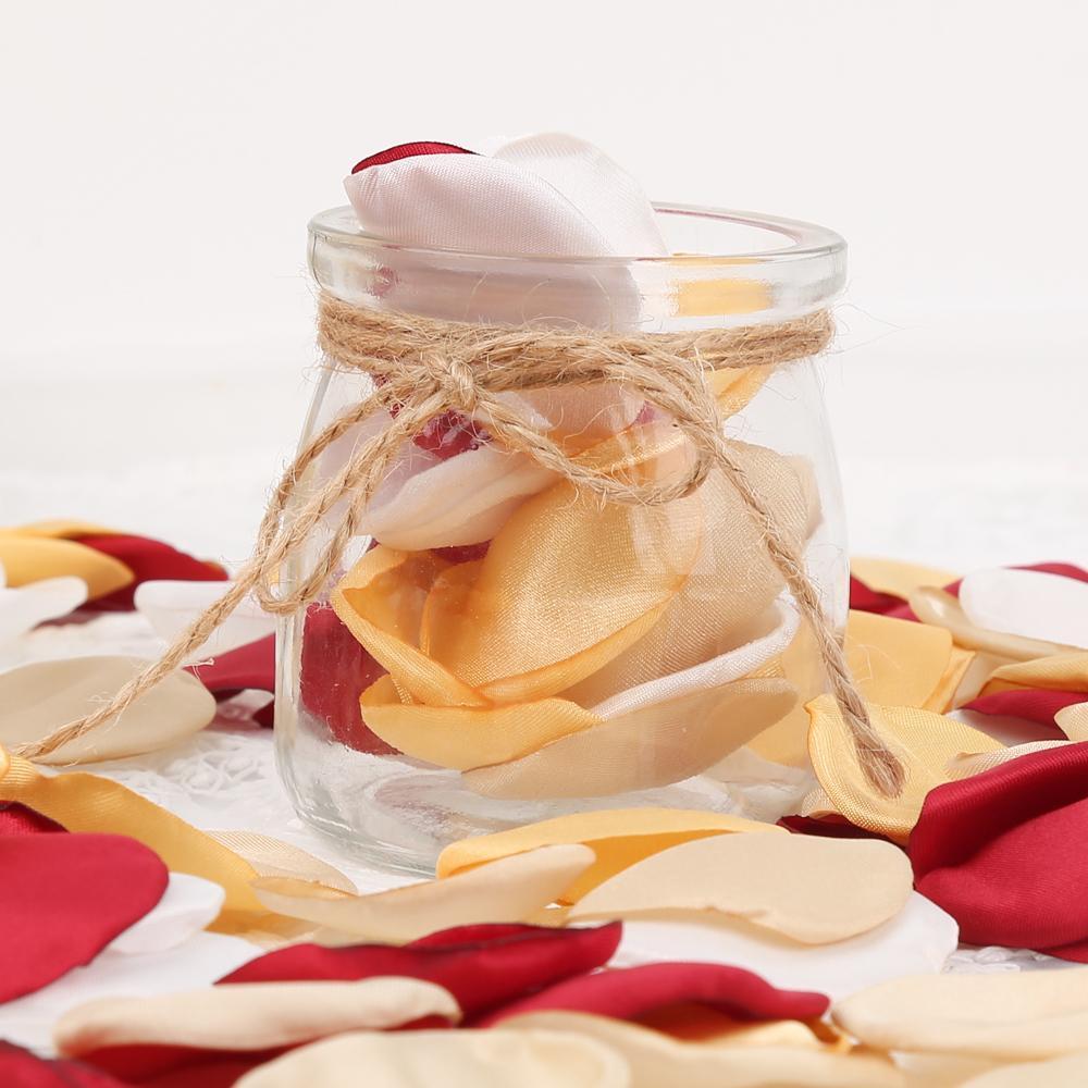 Faux Flower Petals | Wedding Aisle Flower Girl Basket Table Scatter Party Confetti & Bridal Shower in 7 Colors
