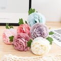 Pink Rose Bouquet 10pcs for realistic faux roses by IPOPU