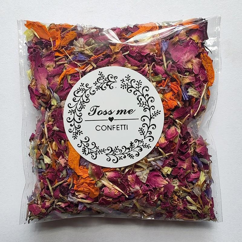 Artificial Rose Confetti Petals 10pcs | Wedding Aisle Table Scatter Valentine's Day Party Decor