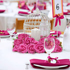 Artificial Stemless Foam Rose Heads 200pcs 1.97in | Wedding Party Home & DIY Craft Decoration in 17 Colors