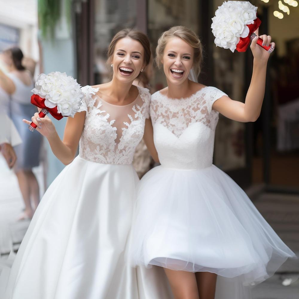 Crystal Diamond Rose Bridal Bouquet | Wedding Bride Bridesmaid Church & Party in Ivory White