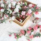 Collection of cherry blossom flowers 6pcs for wedding home decor by IPOPU