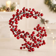 5.9FT Christmas Pearl Berry Garland