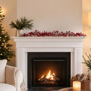 5.9FT Christmas Pearl Berry Garland