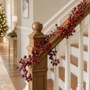 5.9FT Christmas Pearl Berry Garland