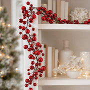 5.9FT Christmas Pearl Berry Garland
