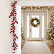 5.9FT Christmas Pearl Berry Garland