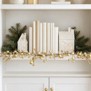 5.9FT Christmas Pearl Berry Garland