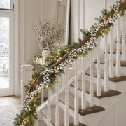 5.9FT Christmas Pearl Berry Garland