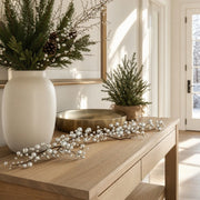 5.9FT Christmas Pearl Berry Garland
