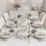 5.9FT Christmas Pearl Berry Garland