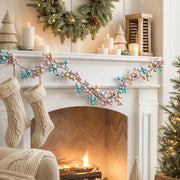 5.9FT Christmas Pearl Berry Garland