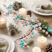 5.9FT Christmas Pearl Berry Garland