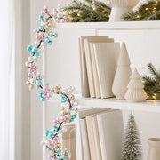 5.9FT Christmas Pearl Berry Garland