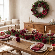 38-Piece Velvet Christmas Ornament Set Collection