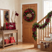 38-Piece Velvet Christmas Ornament Set Collection