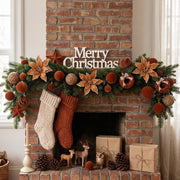 38-Piece Velvet Christmas Ornament Set Collection