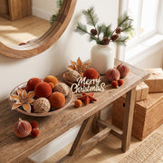 38-Piece Velvet Christmas Ornament Set Collection