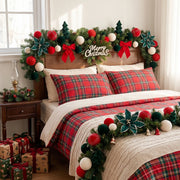 38-Piece Velvet Christmas Ornament Set Collection