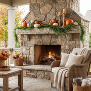 5.9FT Real-Touch Norfolk Pine Christmas Garland