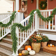 5.9FT Real-Touch Norfolk Pine Christmas Garland