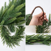 5.9FT Real-Touch Norfolk Pine Christmas Garland