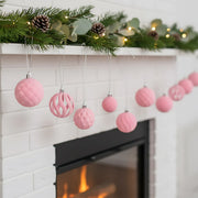 48-Piece Velvet Christmas Ornament Set Collection – 1.6–3.2in