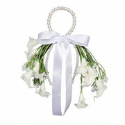 Pearl Handle Calla Lily Wedding Bouquets