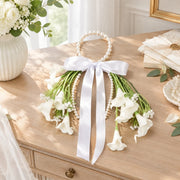 Pearl Handle Calla Lily Wedding Bouquets