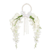Pearl Handle Calla Lily Wedding Bouquets