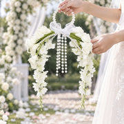 Pearl Handle Calla Lily Wedding Bouquets