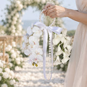 Pearl Handle Calla Lily Wedding Bouquets