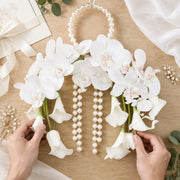 Pearl Handle Calla Lily Wedding Bouquets