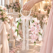 Pearl Handle Calla Lily Wedding Bouquets