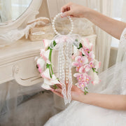 Pearl Handle Calla Lily Wedding Bouquets