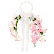 Pearl Handle Calla Lily Wedding Bouquets
