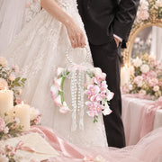 Pearl Handle Calla Lily Wedding Bouquets