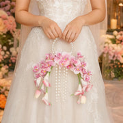 Pearl Handle Calla Lily Wedding Bouquets