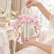 Pearl Handle Calla Lily Wedding Bouquets