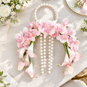 Pearl Handle Calla Lily Wedding Bouquets