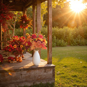 2-Bundle Fall Sunflower & Maple Leaf Bouquets