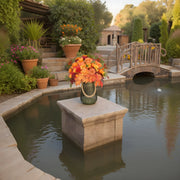 2-Bundle Fall Sunflower & Maple Leaf Bouquets